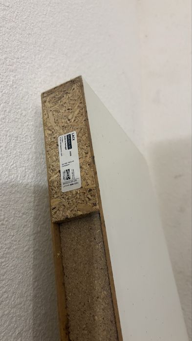 Prateleira branca Ikea 1,90mx26cm
