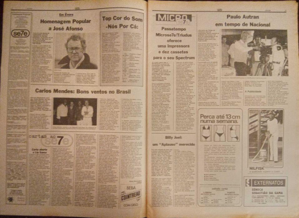 José Afonso	- - -		Se7e - nr. 311	- - - - -	Jornal