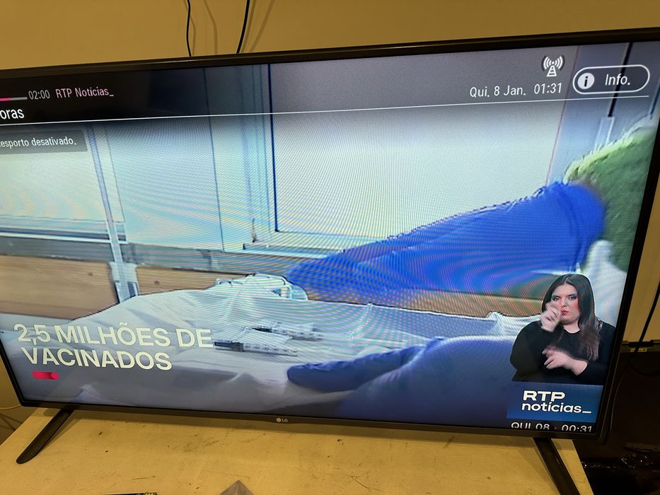 LG TV LED 50 Full HD Smart TV