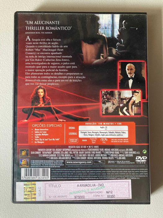 [DVD] A Armadilha (Entrapment) - Edição Especial