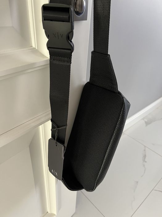 Поясна сумка Armani Exchange бананка оригінал