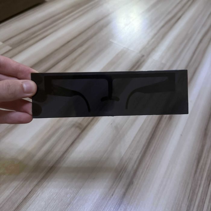 Okulary novelty "czarny pasek"
