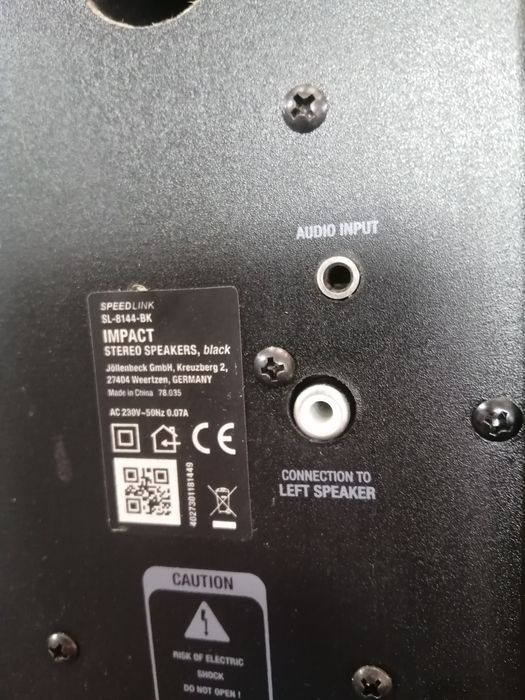 Колонки Speedlink Impact "SL-8144-BK-01"