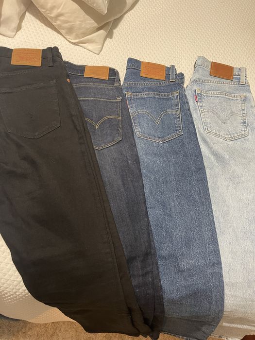 Calças ganga Levis