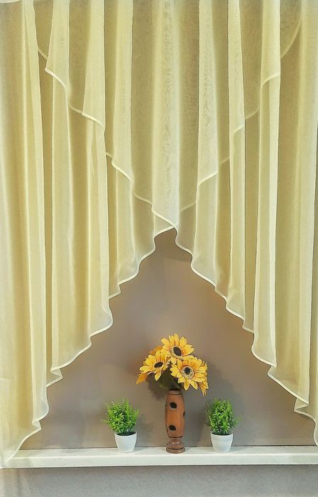 Тюль арка, ламбрекен. Різні кольори