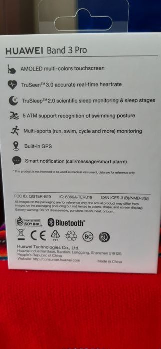 Smartwatch - Huawei Band 3 Pro