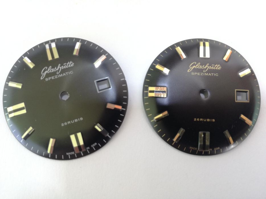 Cyferblat, tarcza glashutte