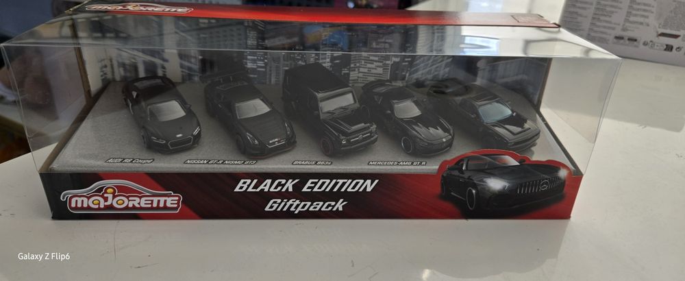 Majorette Black edition, diecast miniaturas para colecionar.