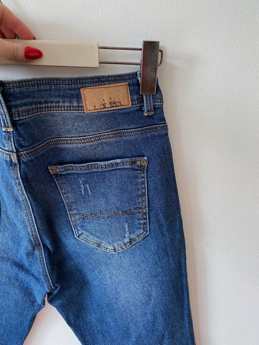 Женские синие джинсы Zara