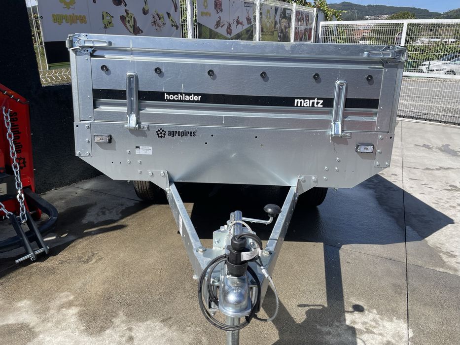 Atrelado de carga rodado duplo 750 kg