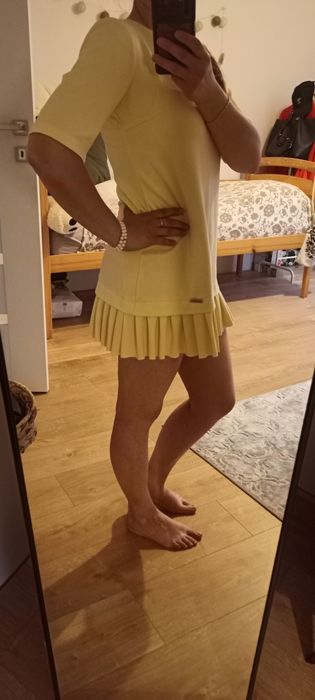 Sukienka letnia z falbanką