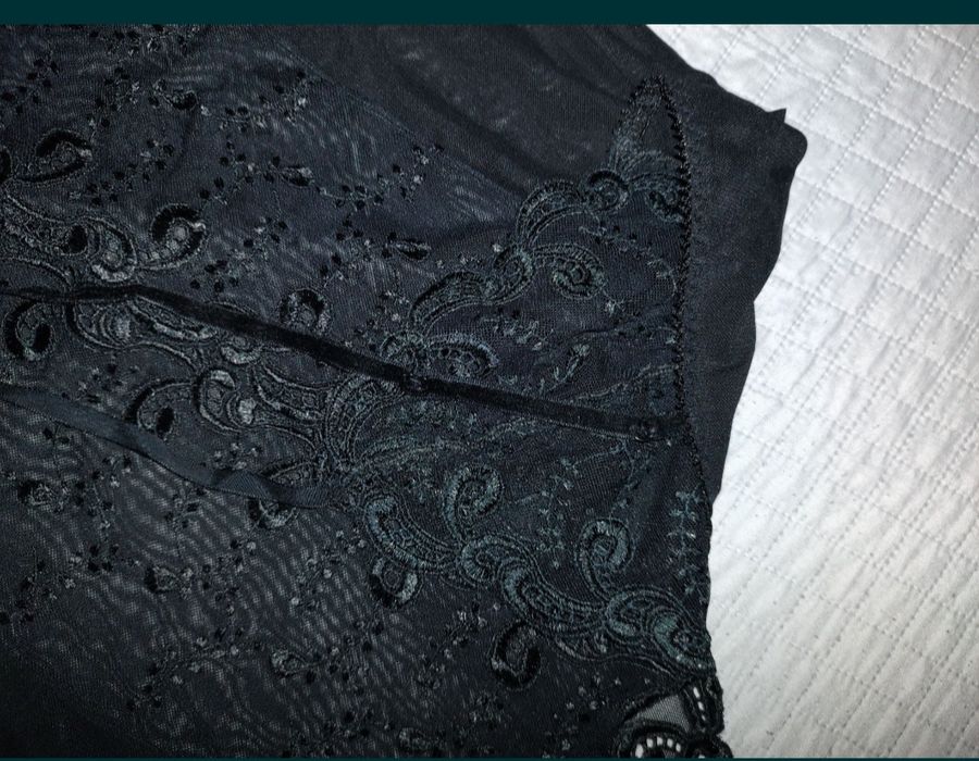 Koszulka nocna koronkowa