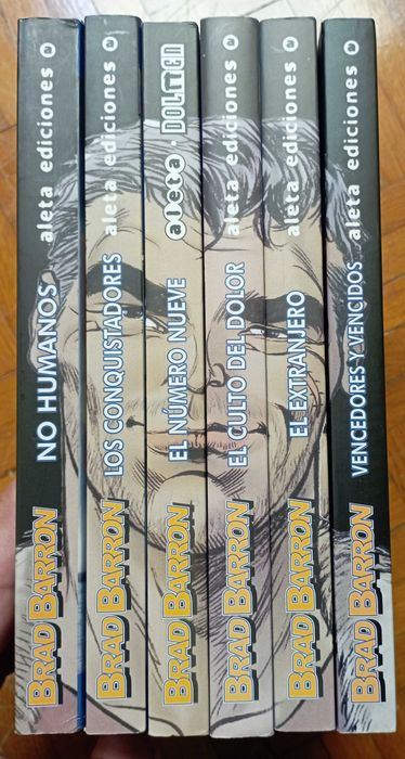 Brad Barron nº 1 a 6 - Mini-série Bonelli completa