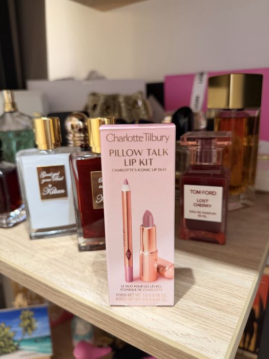 Набір для губ Charlotte Tilbury Mini Pillow Talk Lipstick & Liner Set - Pillow Talk Fair