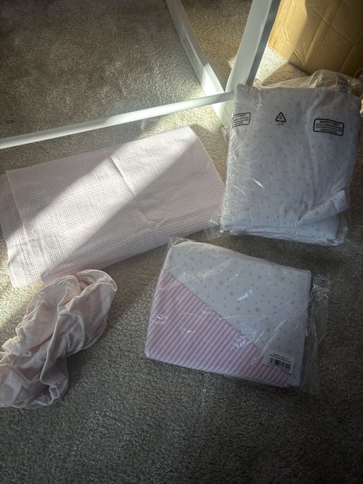 Kolyska kosz mojżesza bujany z budką Clair De Lune