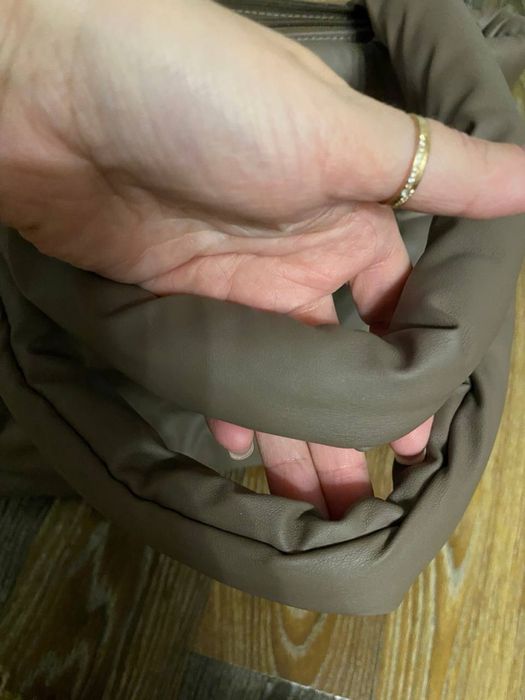 Сумка з еко шкіри дута