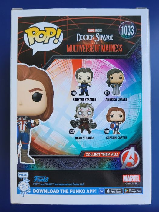Funko Pop! Marvel #1033 Captain Carter