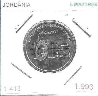 Jordânia - - - - - Moedas