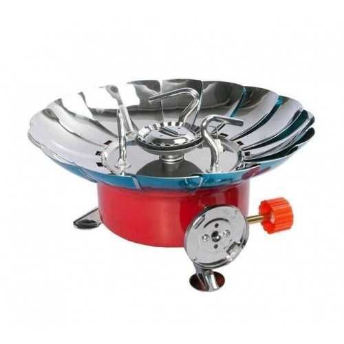 Туристическая портативная газовая горелка защита от ветра