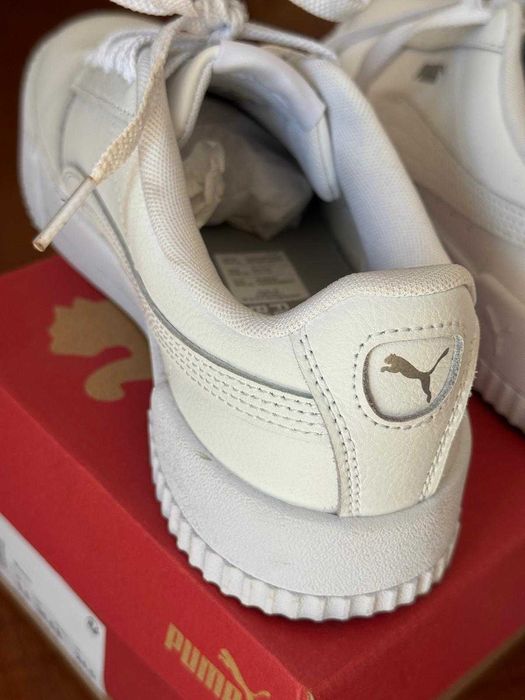 Sapatilhas - Puma White Silver 38,5