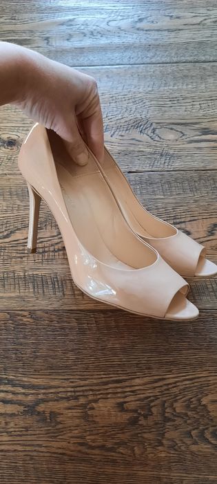 Szpilki Prima Moda 38 skórzane skóra