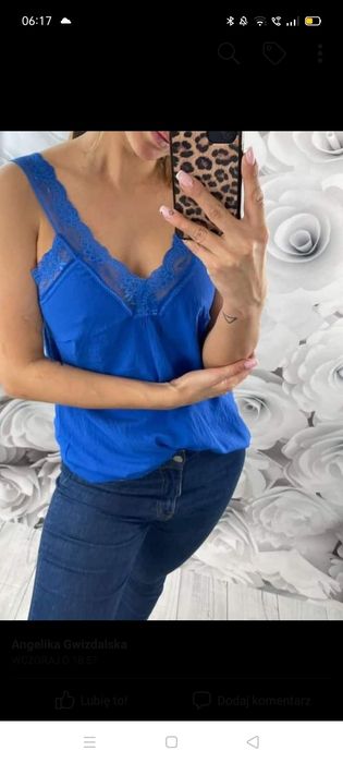Elegancki top dla kobiety
