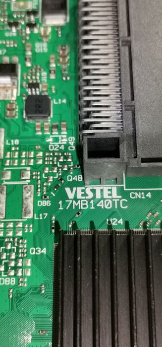 Mainboard vestel 17MB140TC 2 3 7 3 1 5 4 2