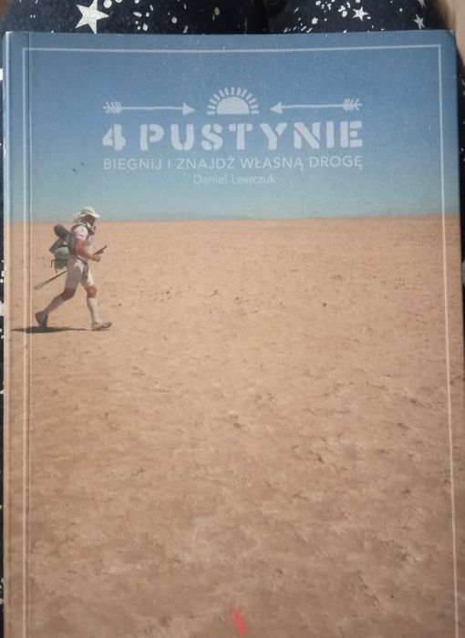 Książka pt. "4 pustynie" biegnij i znajdź własną drogę Daniel Lewczuk