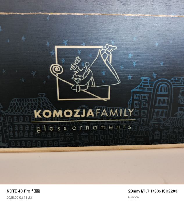 Bombki choinkowe Komozja Family ZESTAW