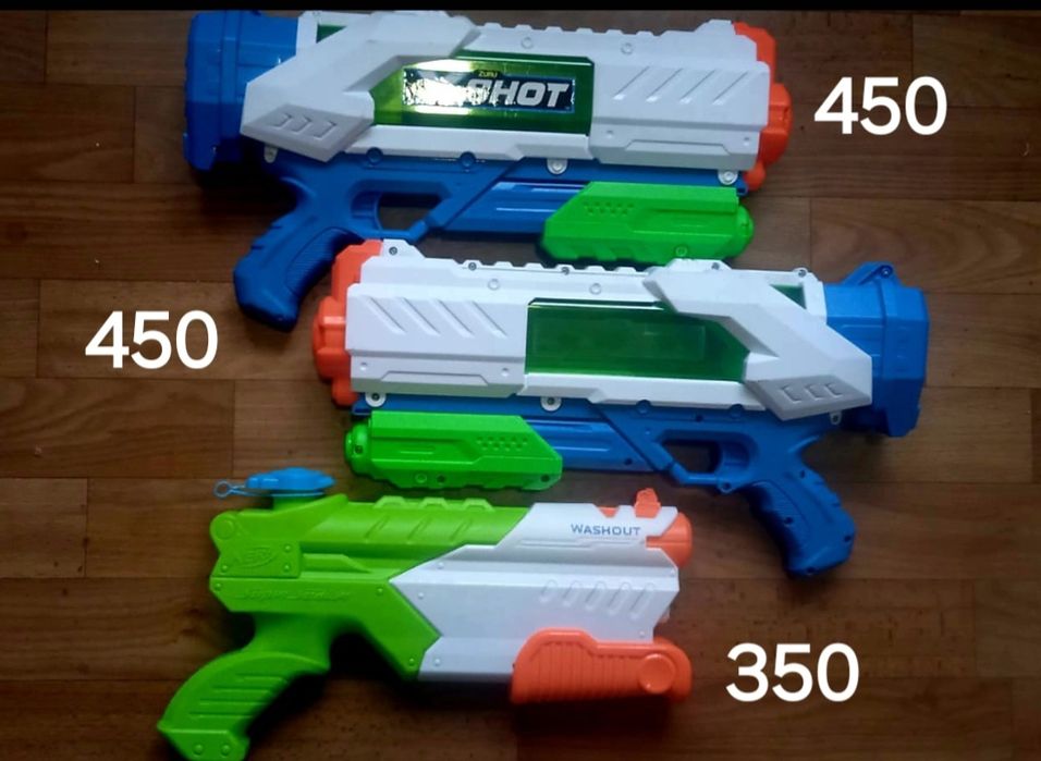 Продам водяной бластер nerf, x - shot