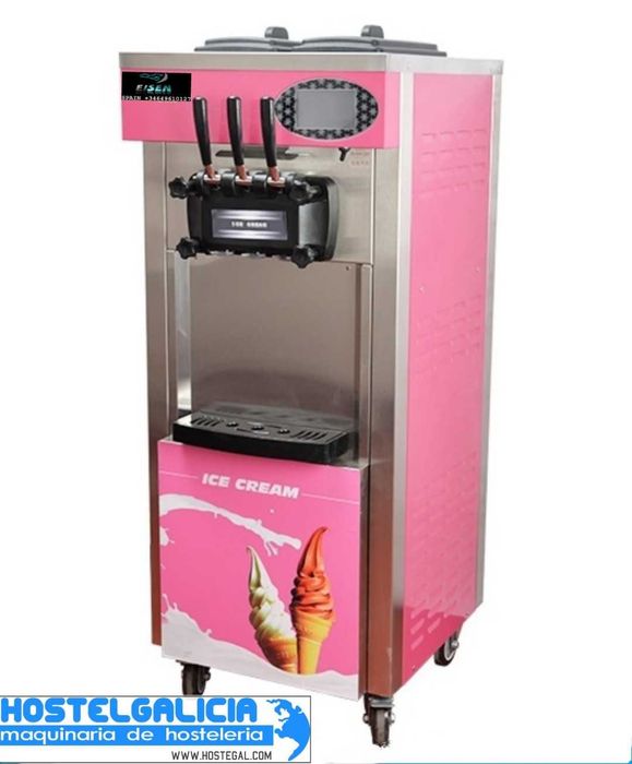 Máquina de Gelado Soft/ AÇAÍ MODO NOTURNO NOVA