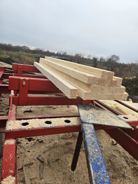 Przecieranie drewna | Trak stacjonarny | Deski, belki, kantówki