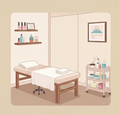 Aluga-se mesa de manicure e espaco de estetica