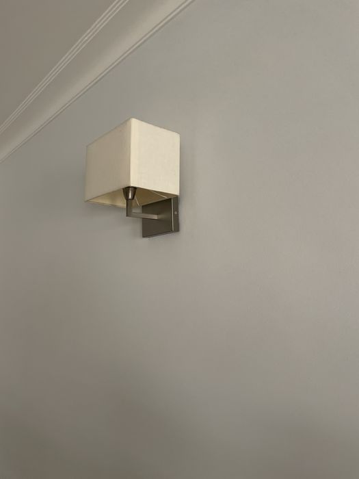 Apliques de parede cromado escovado