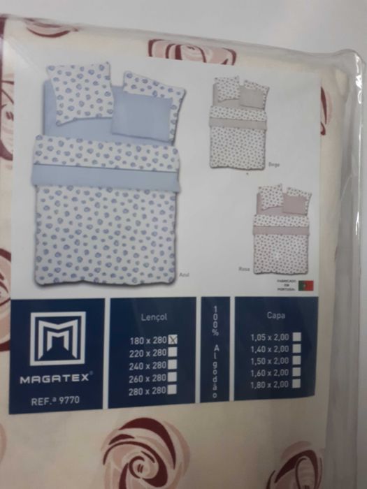 Lençóis de cama Magatex NOVO