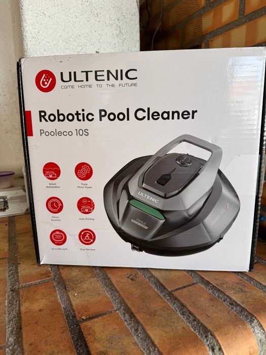 Robot aspirador de piscina com aplicação, recolha sem gancho