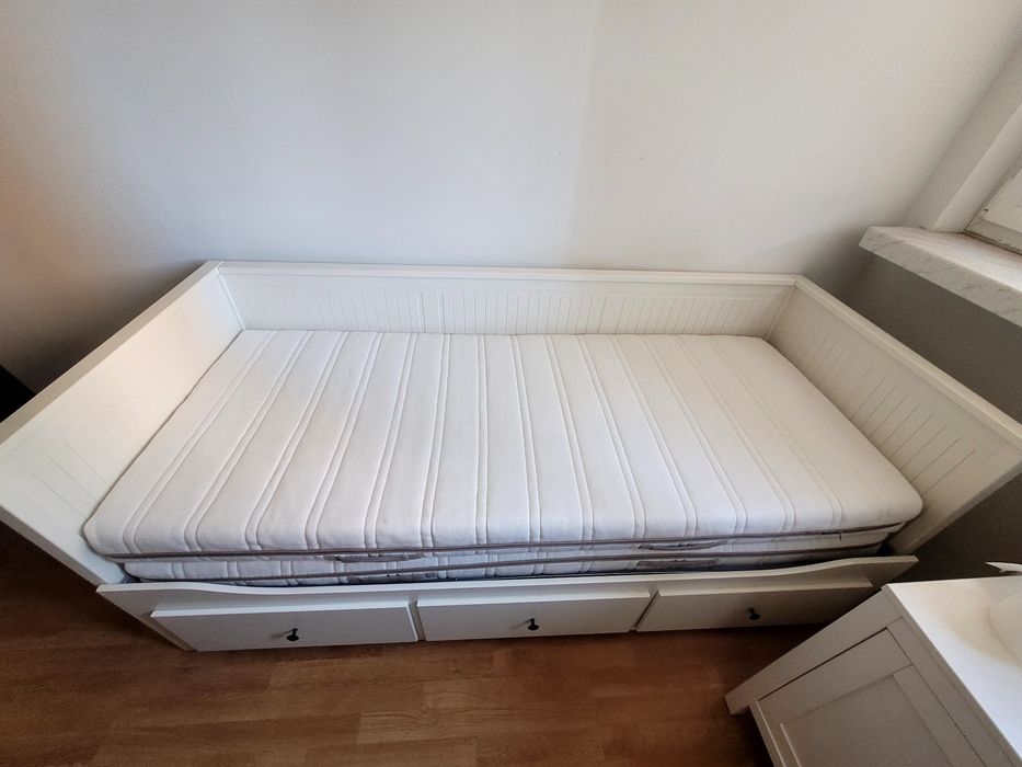 Łóżko Hemnes Ikea 80x200cm (rozkładane)