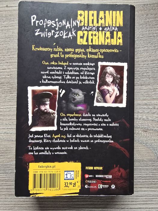 Profesjonalny zwierzołak. Andriej Bieganina Galina Czernaja książka