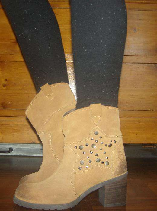 Botas Camel Gianna  usadas 1 vez