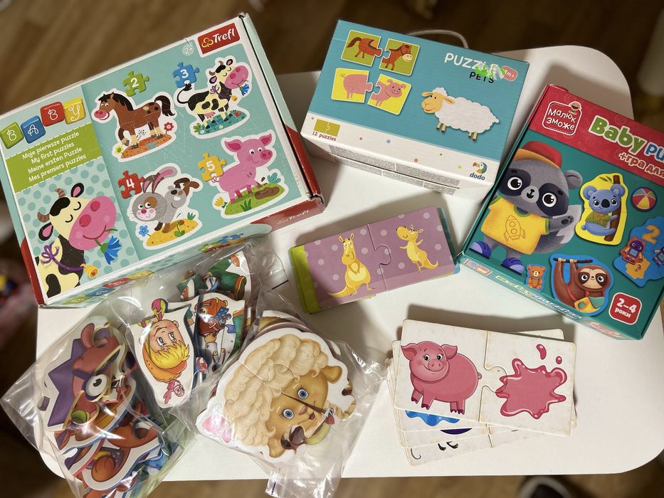 Пазли Dodo, Trefi, мякі пазли для найменших