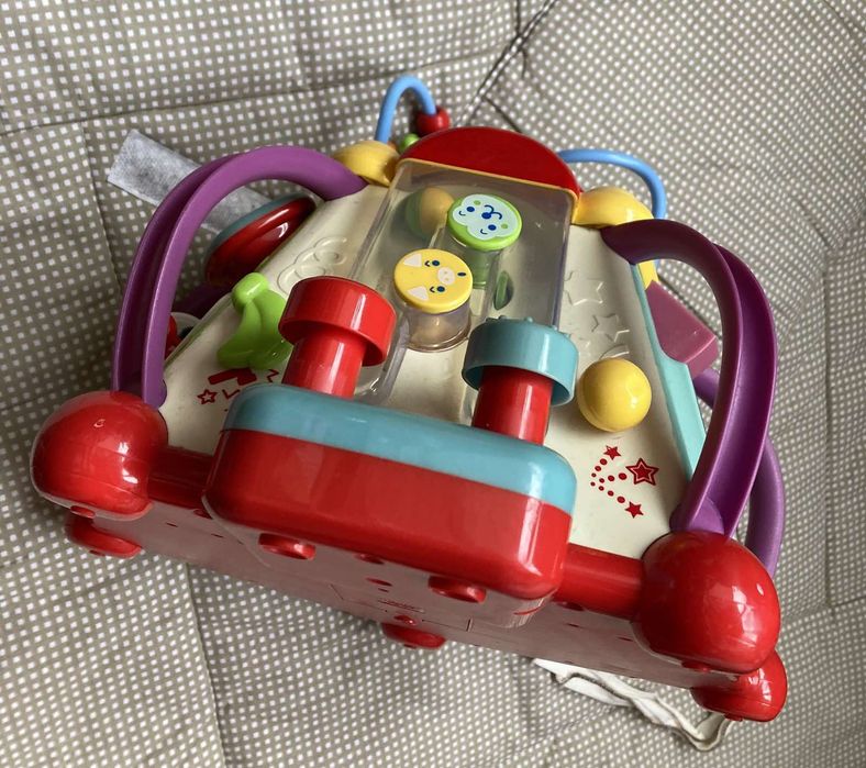 Детский Бизикуб, мультибокс  интерактивный