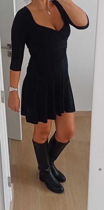 Vestido preto da bershka - M