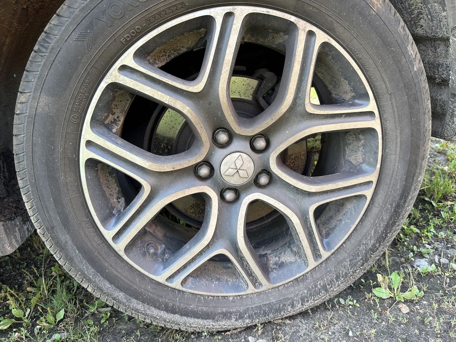 Титани диски шини колеса Mitsubishi Outlander ASX 225 55 R18 5 114.3