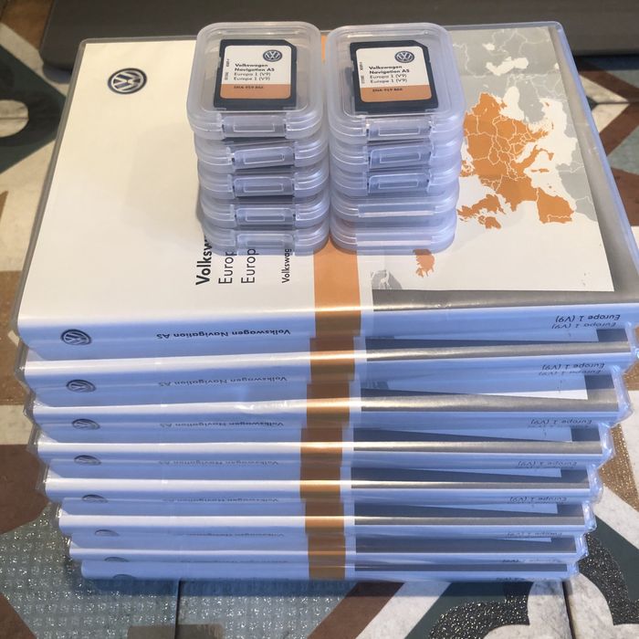 Карты навигации. Volkswagen, Audi