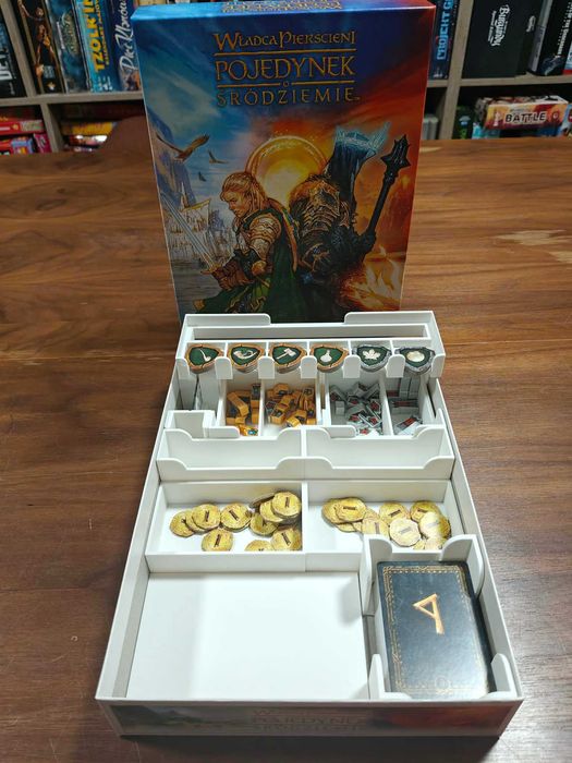 Insert 3D do Władca Pierścieni: Pojedynek o Śródziemie – organizer
