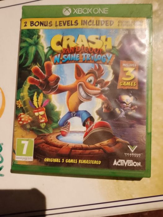 Dzień dobry do sprzedania jest gra na konsolę Xbox one crash bandicoot