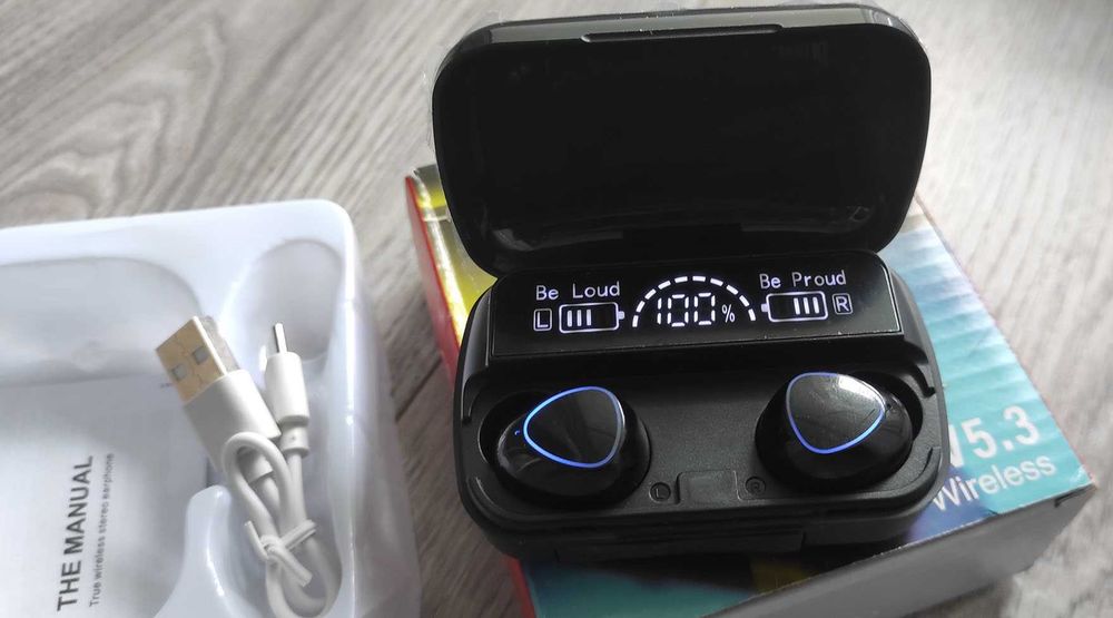 Наушники TWS Bluetooth M10 V5.3 блютуз гарнітура