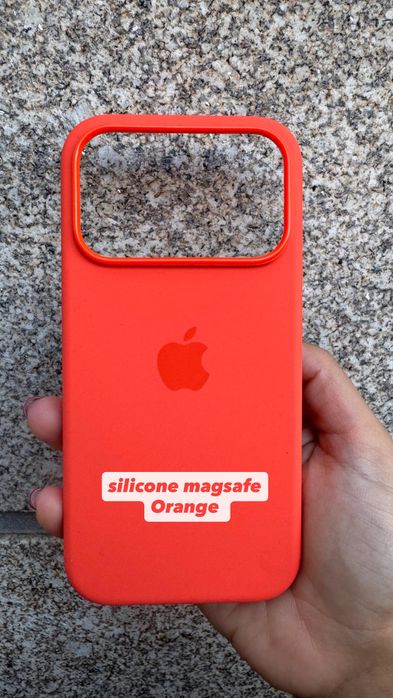 Apple Capas Silicone Magsafe iPhone 17/air/17pro/17pro max