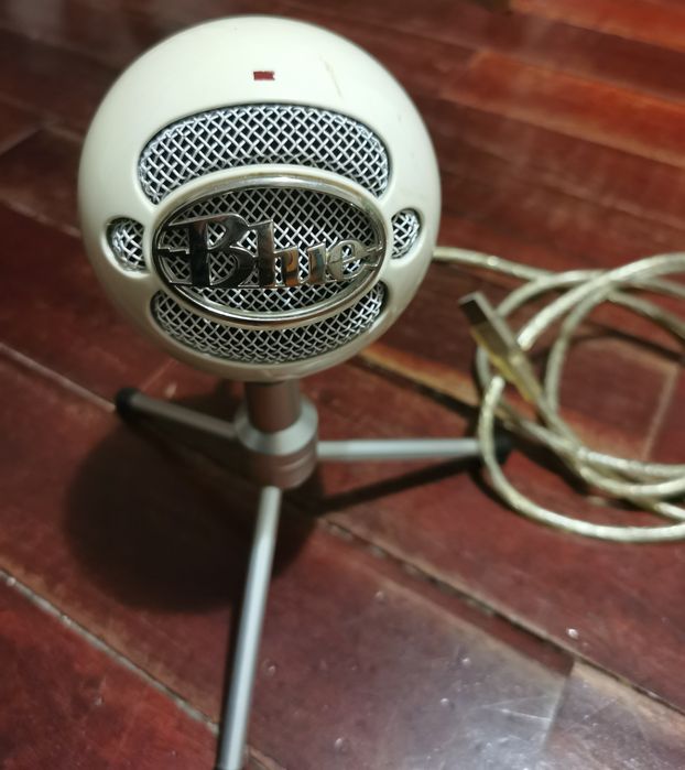 Snowball blue ice microfone - funciona perfeitamente