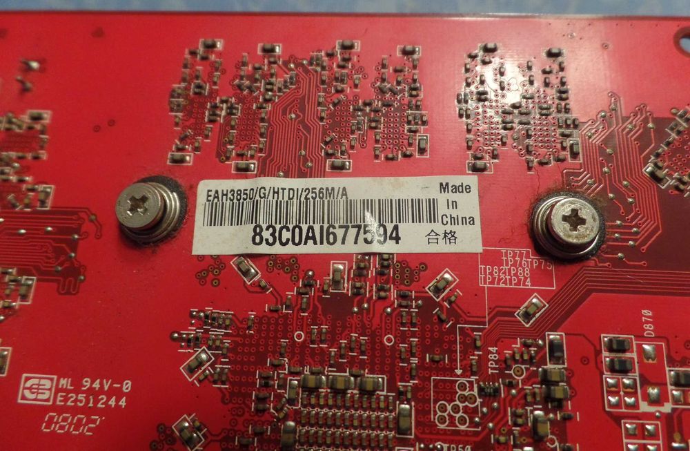 Placa Gráfica ASUS EAH3850